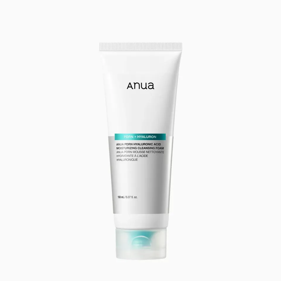 ANUA PDRN Hyaluronic Acid mousse nettoyante hydratante