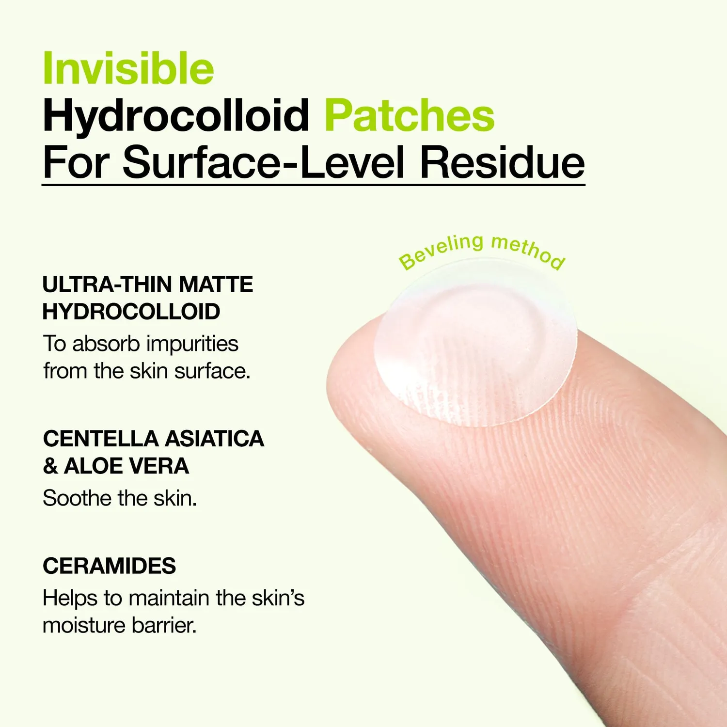 ANUA Ultra-Thin Spot Cover patch anti-boutons 10 et 15 mm
