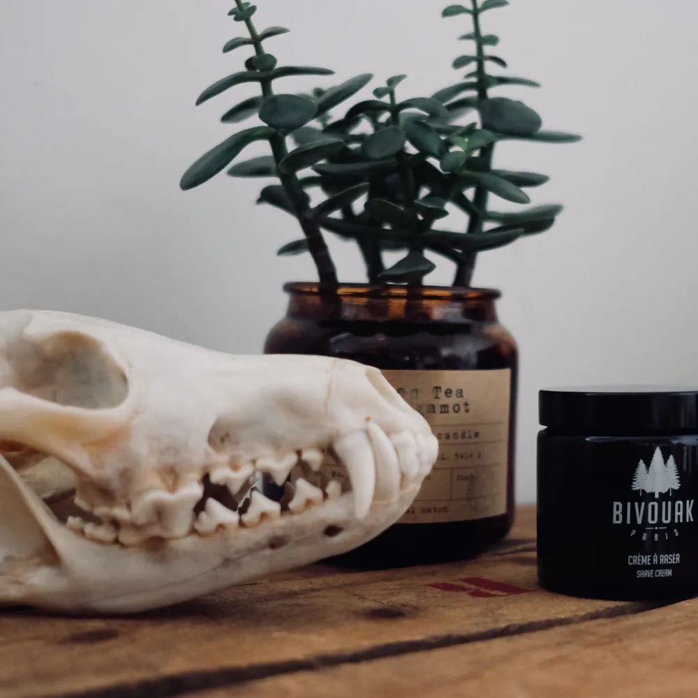 Bivouak crème à raser bio 120ml non moussante