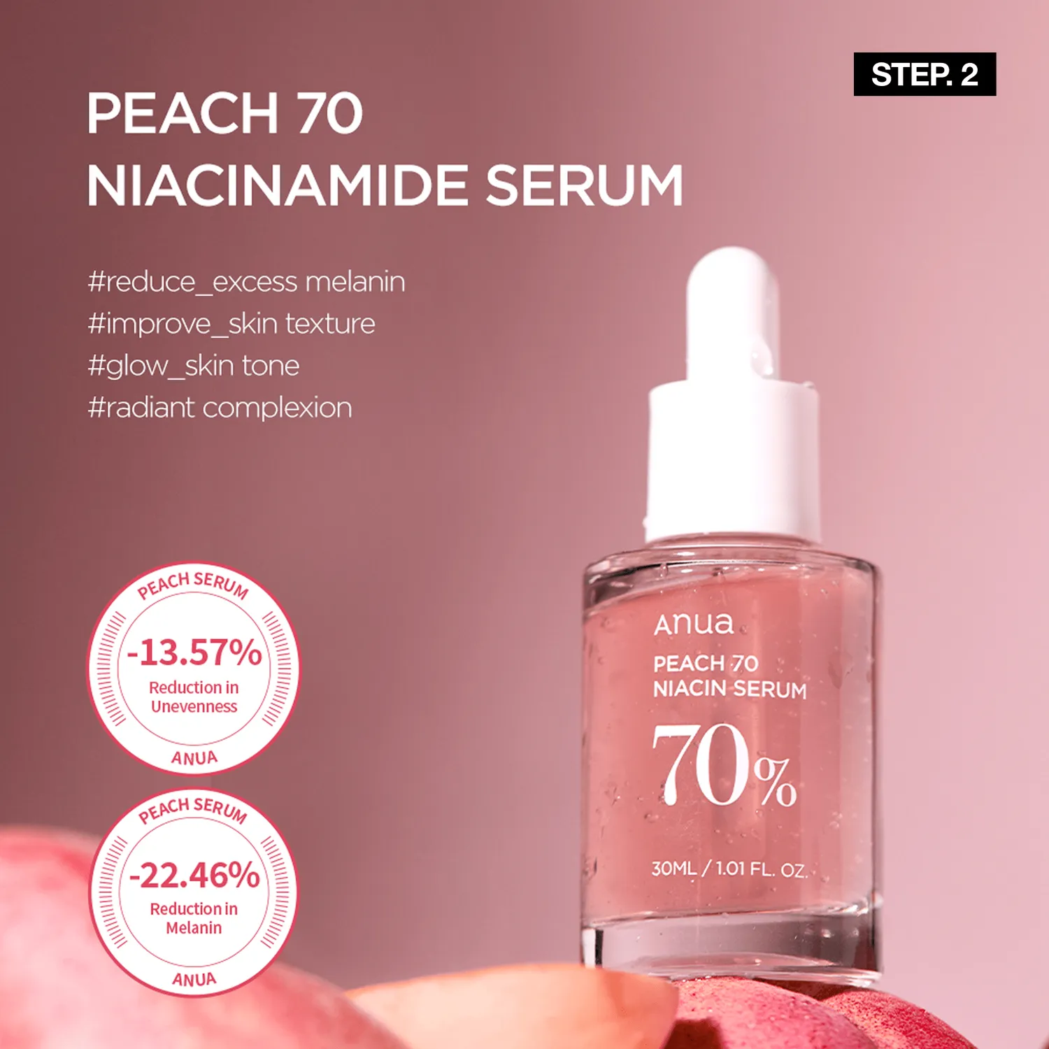 Anua Peach Brightening Set coffret teint lumineux