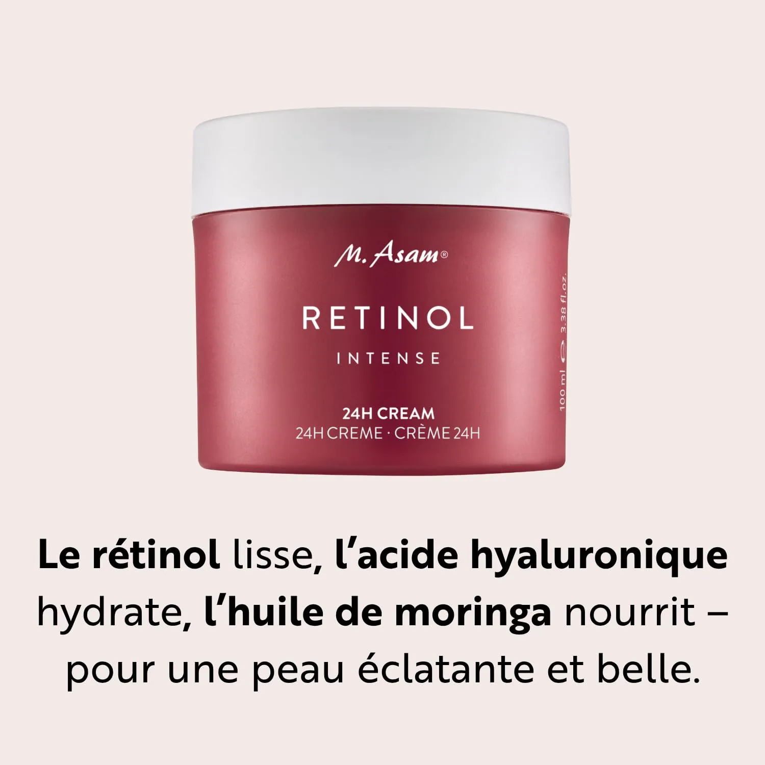 M. Asam Retinol Intense crème visage 100 ml rétinol