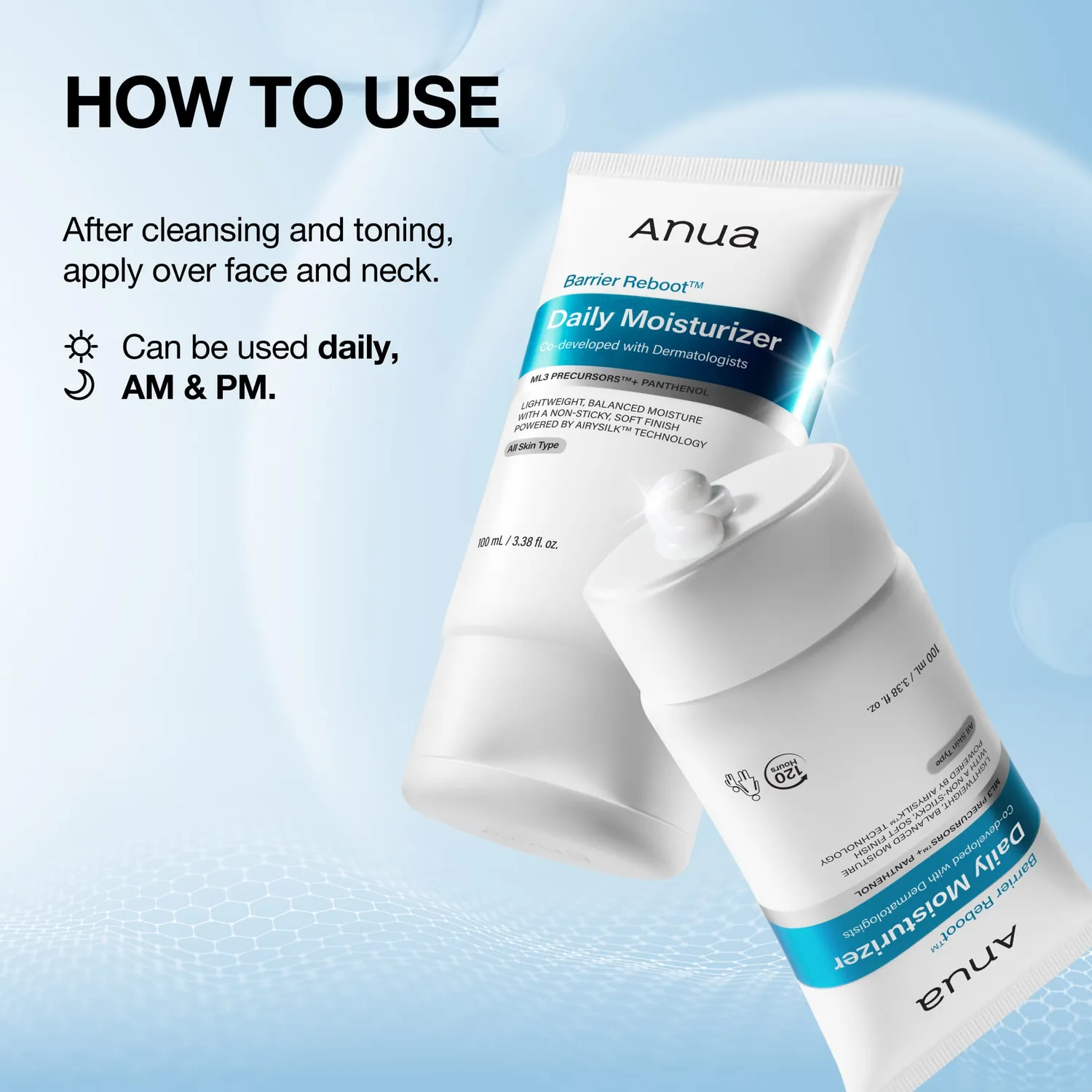 ANUA Barrier Reboot crème hydratante barrière rougeurs