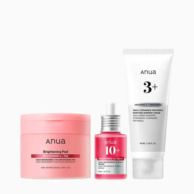 ANUA Even Tone & Barrier coffret éclat 3 soins