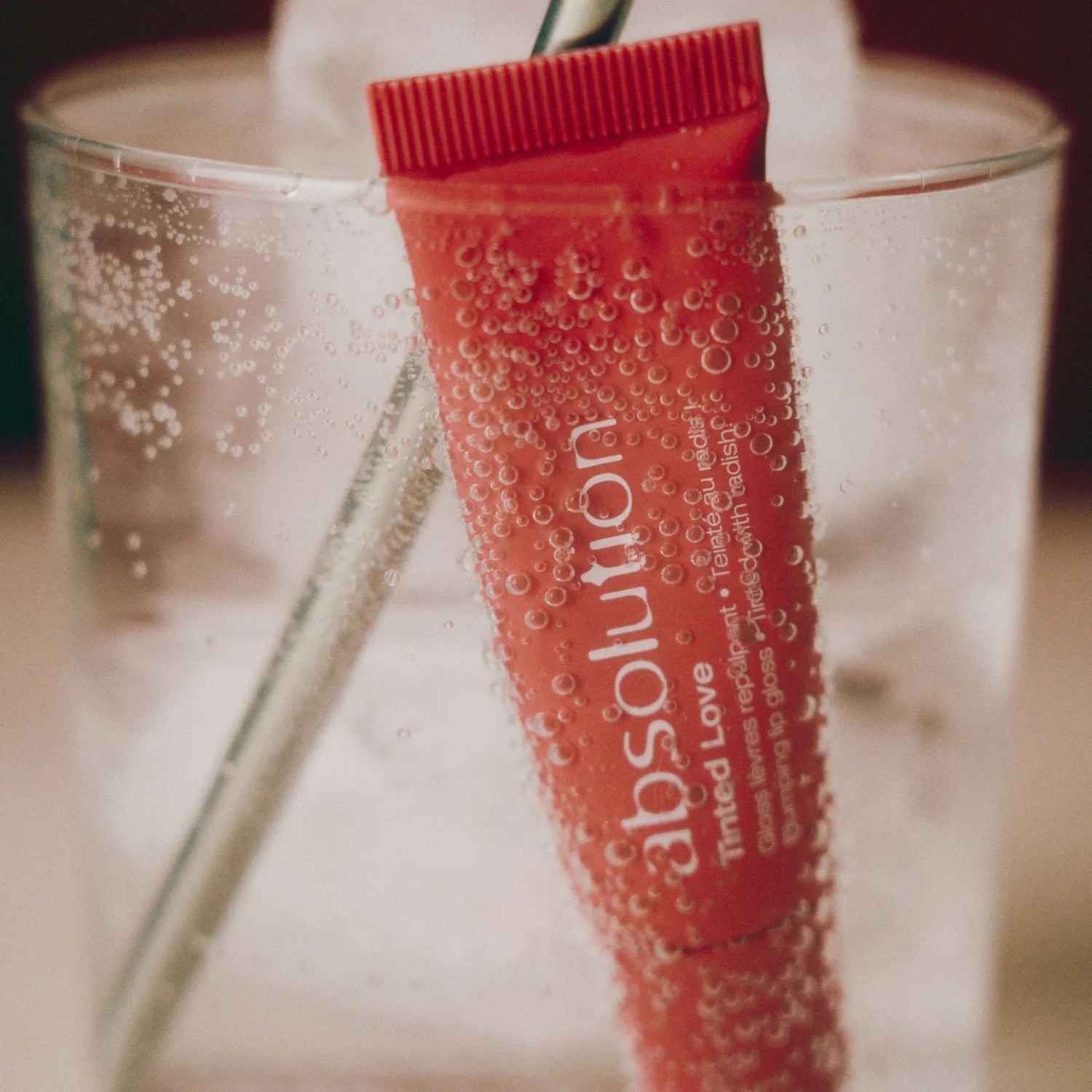 Absolution Tinted Love gloss-soin lèvres teinté rosé bio