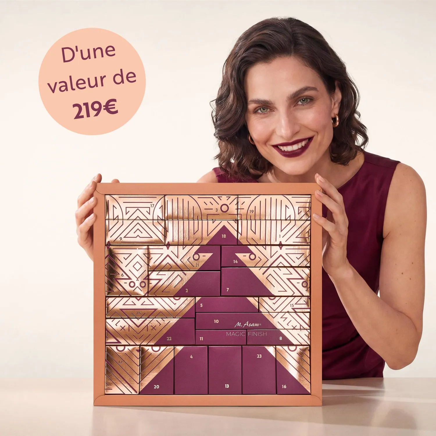 M. Asam Magic Finish calendrier avent 2026 24 pièces