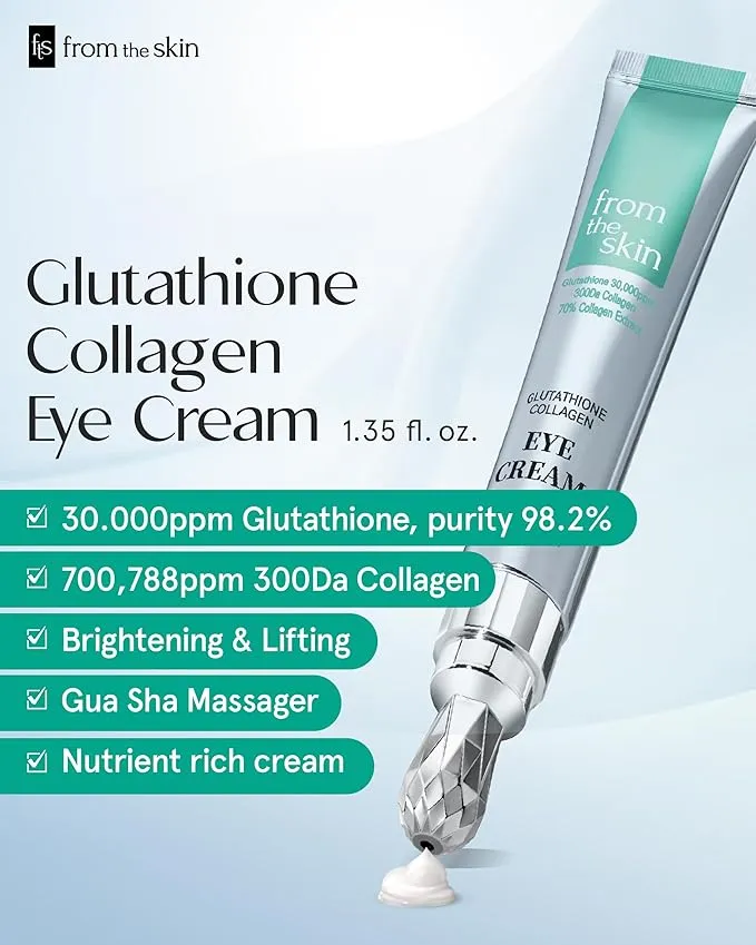 From the Skin Glutathione Collagen crème yeux 40ml collagène