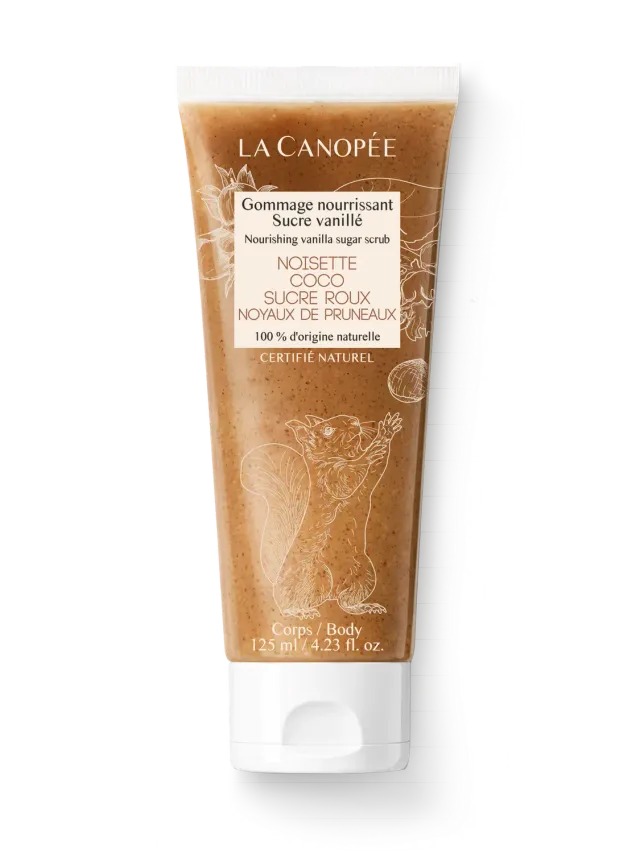 La Canopée sucre vanillé gommage corps nourrissant 125 ml