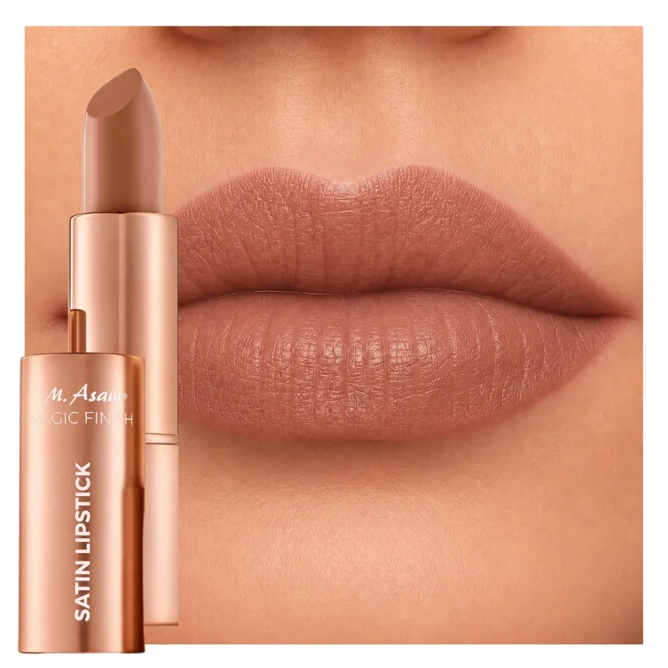 M. Asam Magic Finish Rouge à Lèvres 4g Noisette satiné