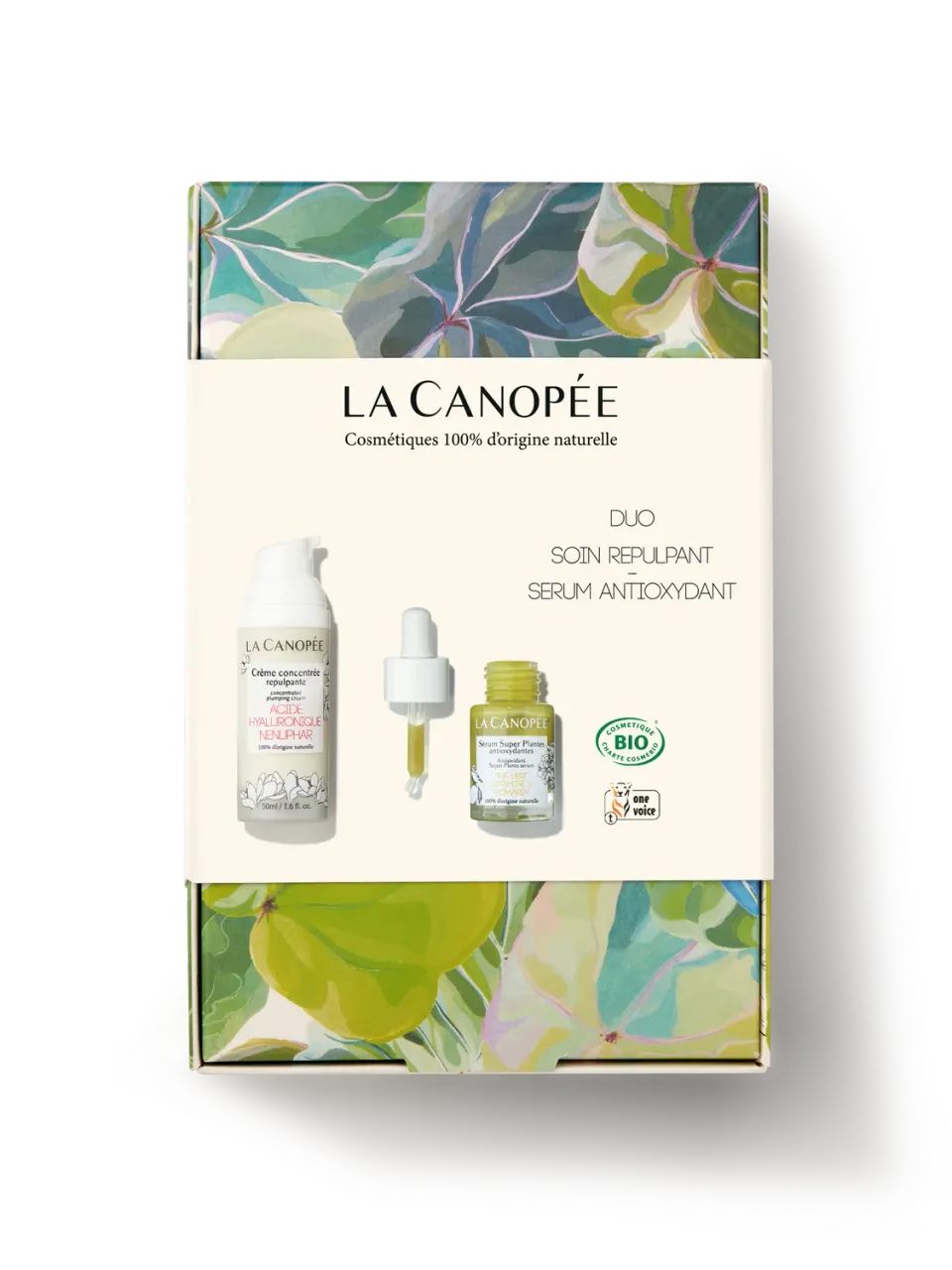 La Canopée Duo Anti-âge coffret crème + sérum repulpant