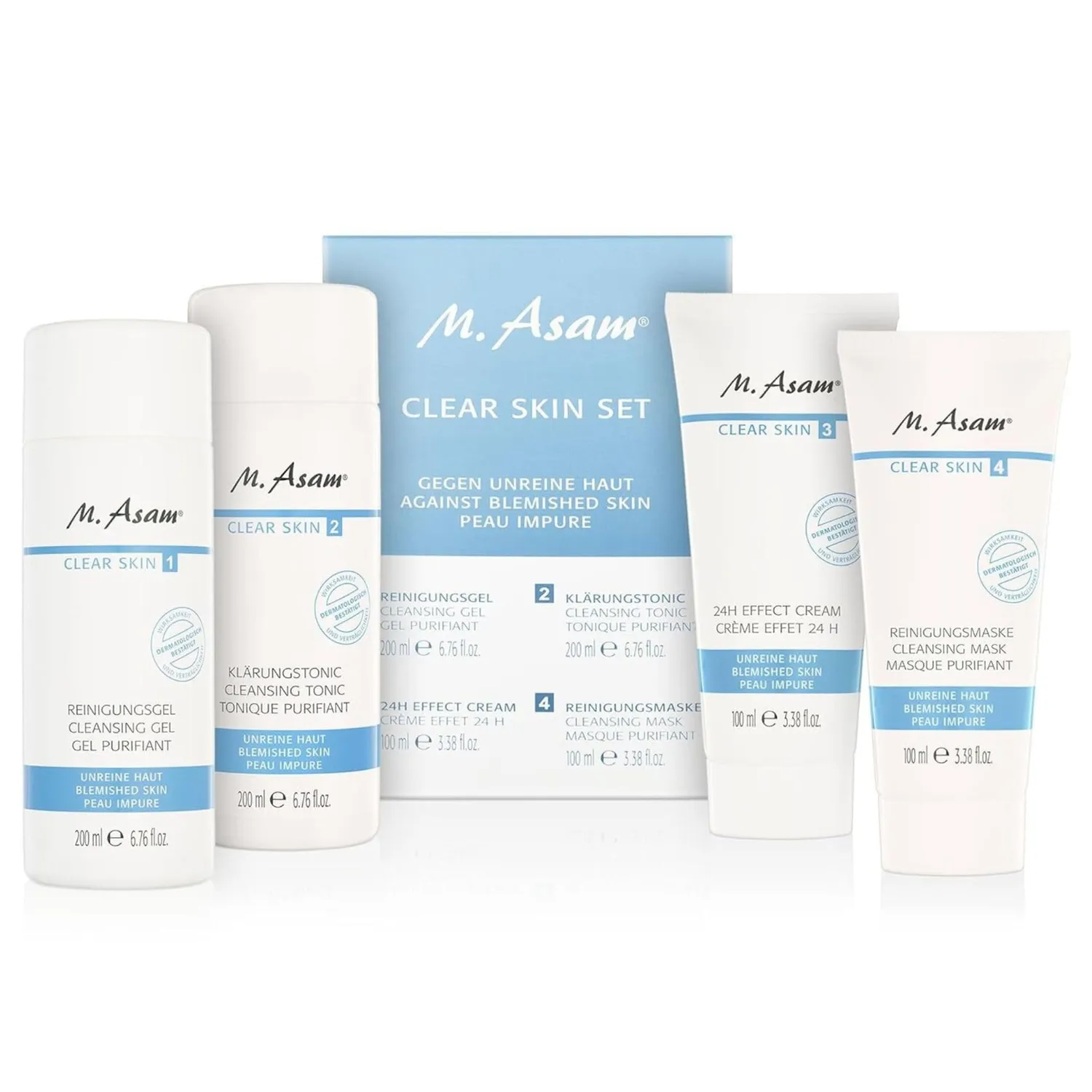 M. Asam Clear Skin masque visage argile 100 ml purifiant