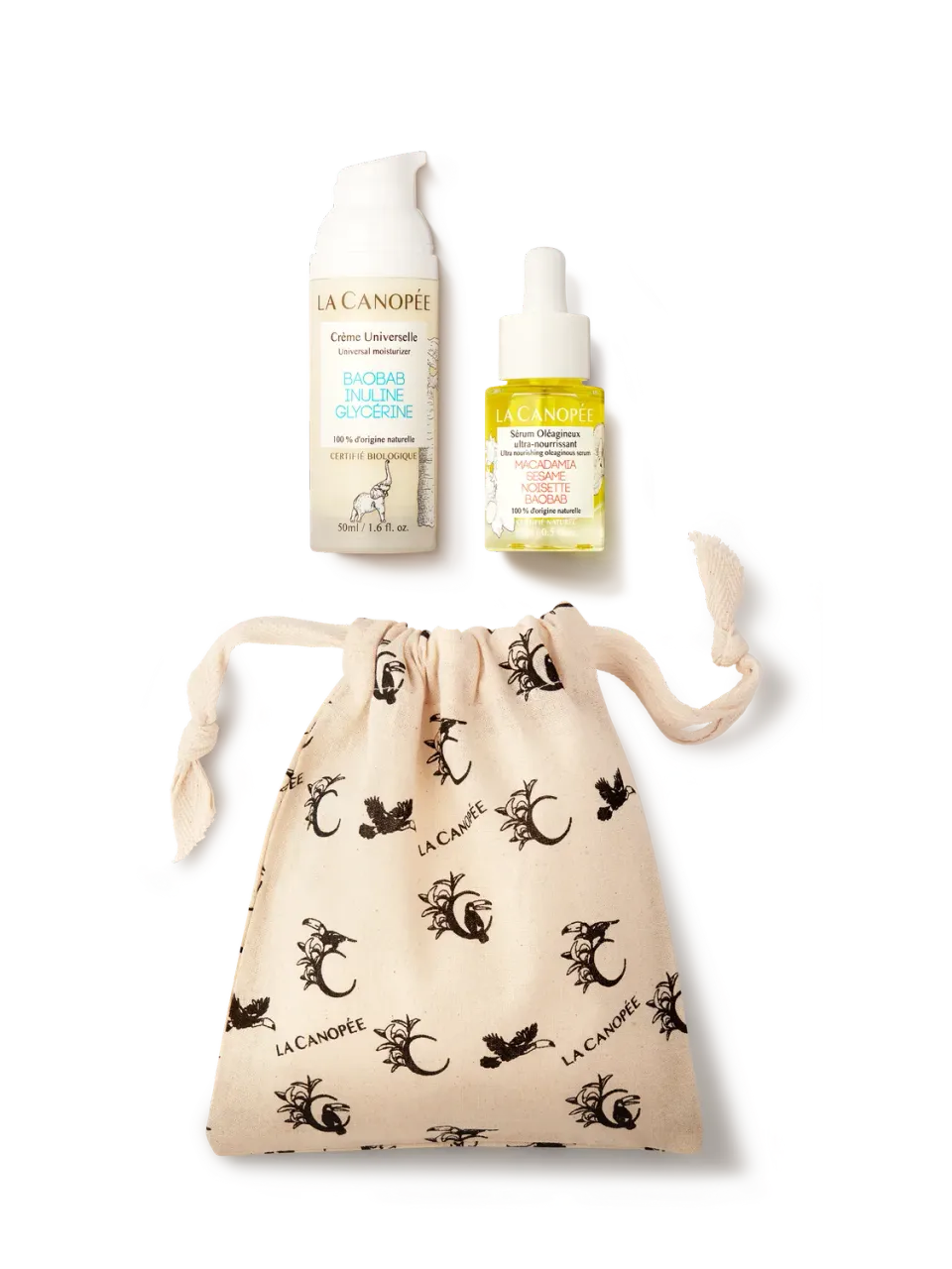La Canopée Duo peau sensible coffret hydratant 2 soins