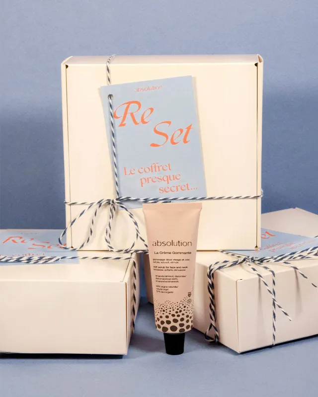 Absolution Almost Secret coffret cadeau Re-Hab Re-Set Re-Boot