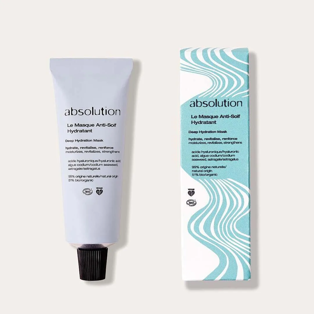 Absolution Le Masque Anti-Soif masque visage hydratant repulpant