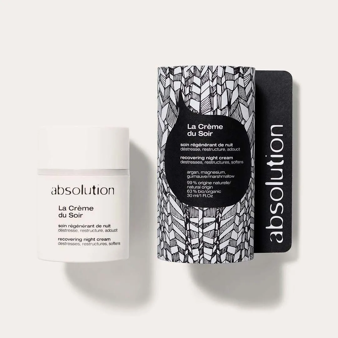 Absolution La Crème du Soir crème nuit bio régénérante