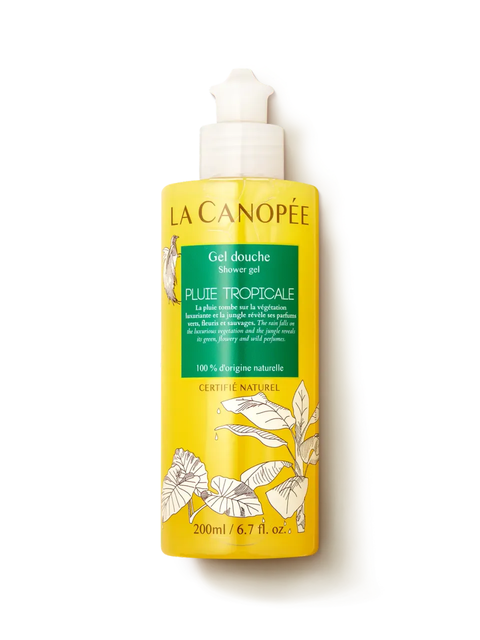 La Canopée Pluie Tropicale gel douche 200 ml orange douce