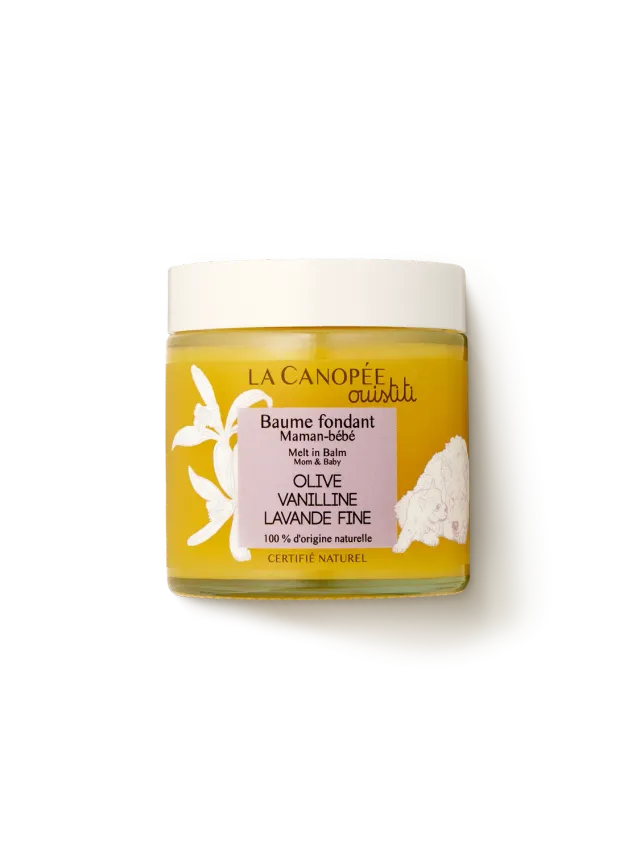 La Canopée Baume fondant maman bébé soin vanillé