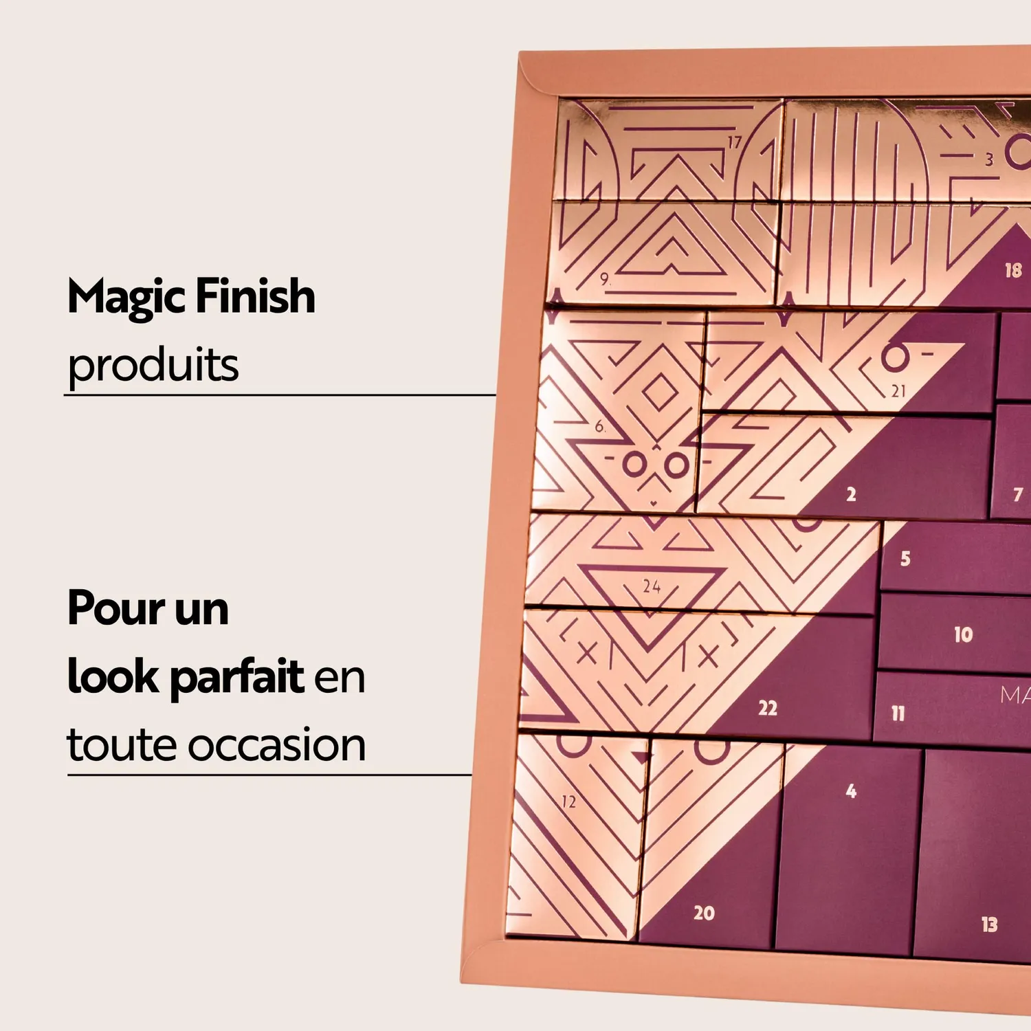 M. Asam Magic Finish calendrier avent 2026 24 pièces