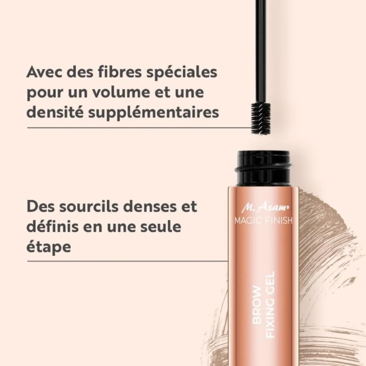 M. Asam Magic Finish Brow Setting gel sourcils clair 3 ml
