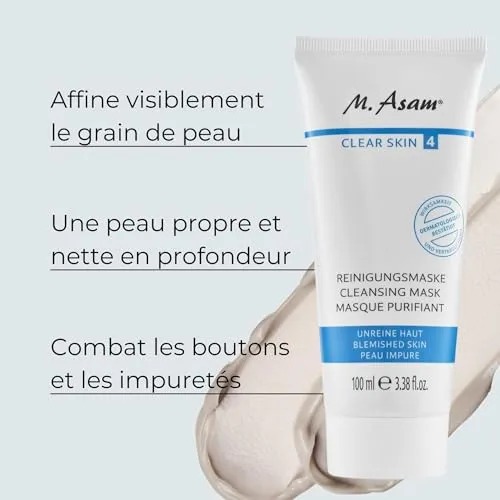 M. Asam Clear Skin masque visage argile 100 ml purifiant
