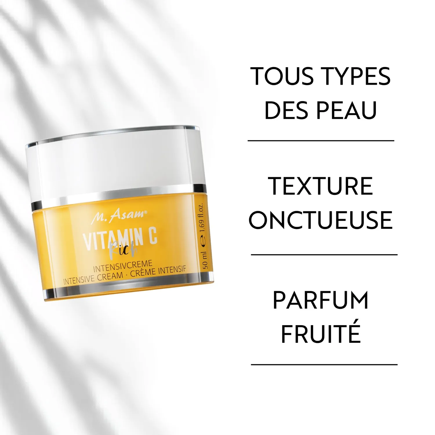 M. Asam Vitamin C Rich Crème visage 50 ml nourrissante