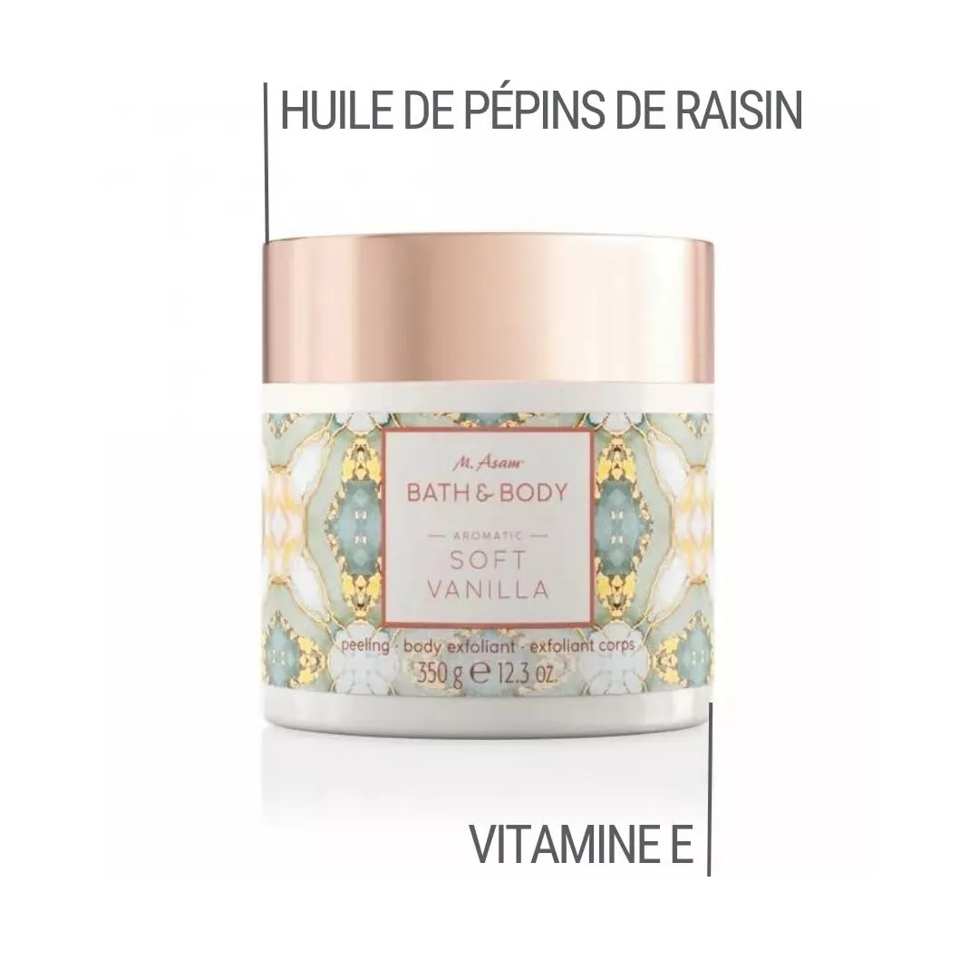 M. Asam Soft Vanilla gommage corps vanille 350 g sucre