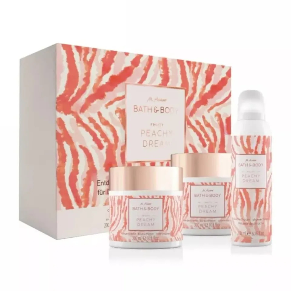 M. Asam Bath & Body Peachy Dream coffret corps pêche 3 soins