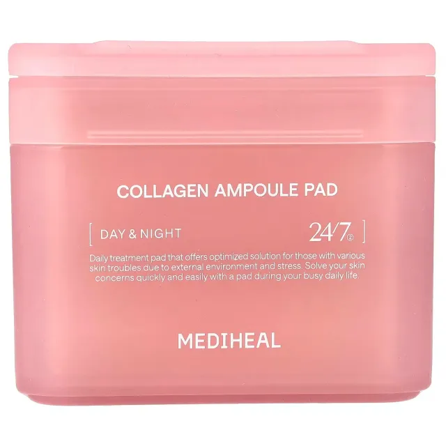 Mediheal Collagen Ampoule Pad pads 100 pièces collagène