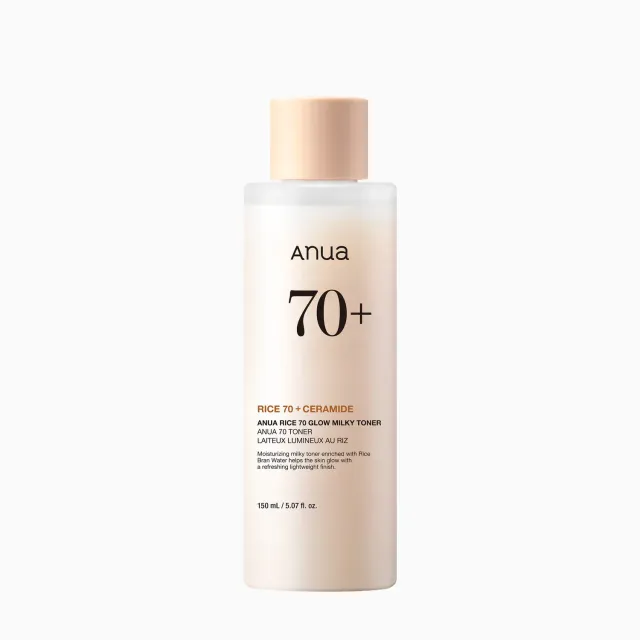 Anua Rice 70 Glow Milky toner lacté riz