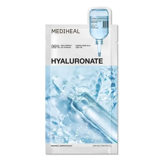 Mediheal Watermide Hyaluronate masque tissu 1 pièce hydratant