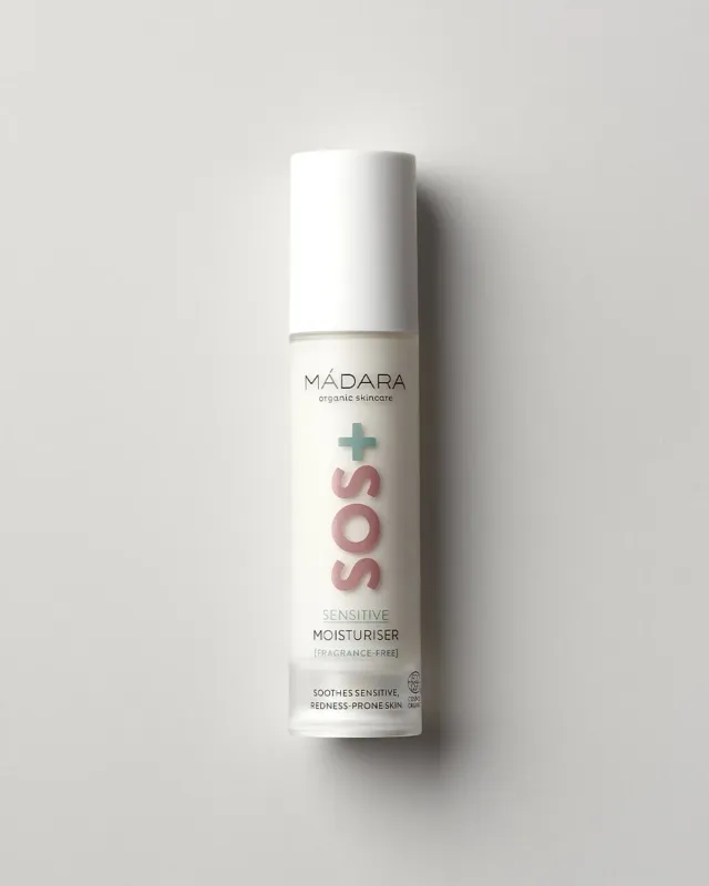 Mádara SOS+ Sensitive crème visage 15 ml apaisante