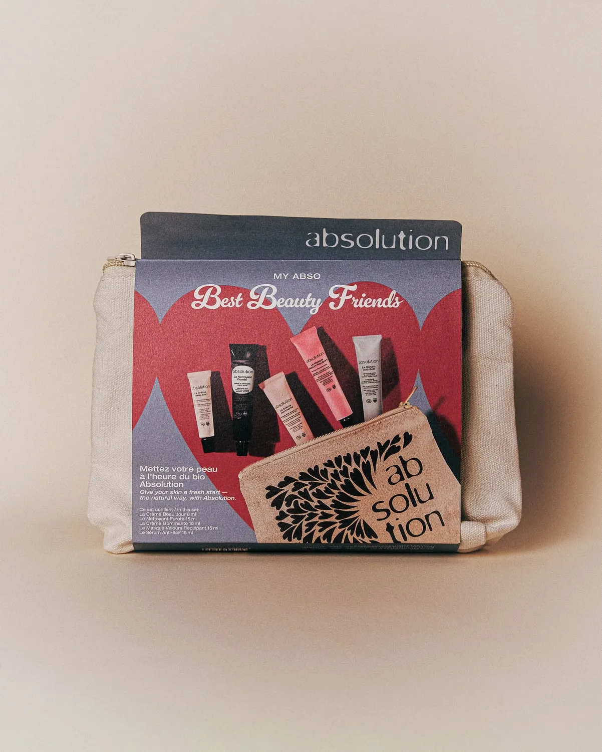 Absolution My Best Beauty Friends coffret visage 5 soins voyage