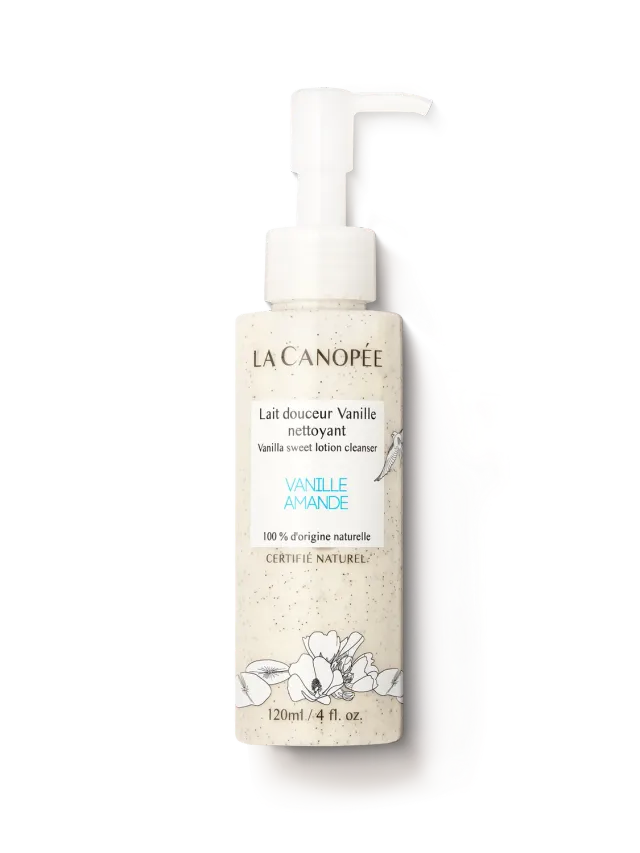 La Canopée Lait Douceur Vanille lait nettoyant 120 ml nourrissant