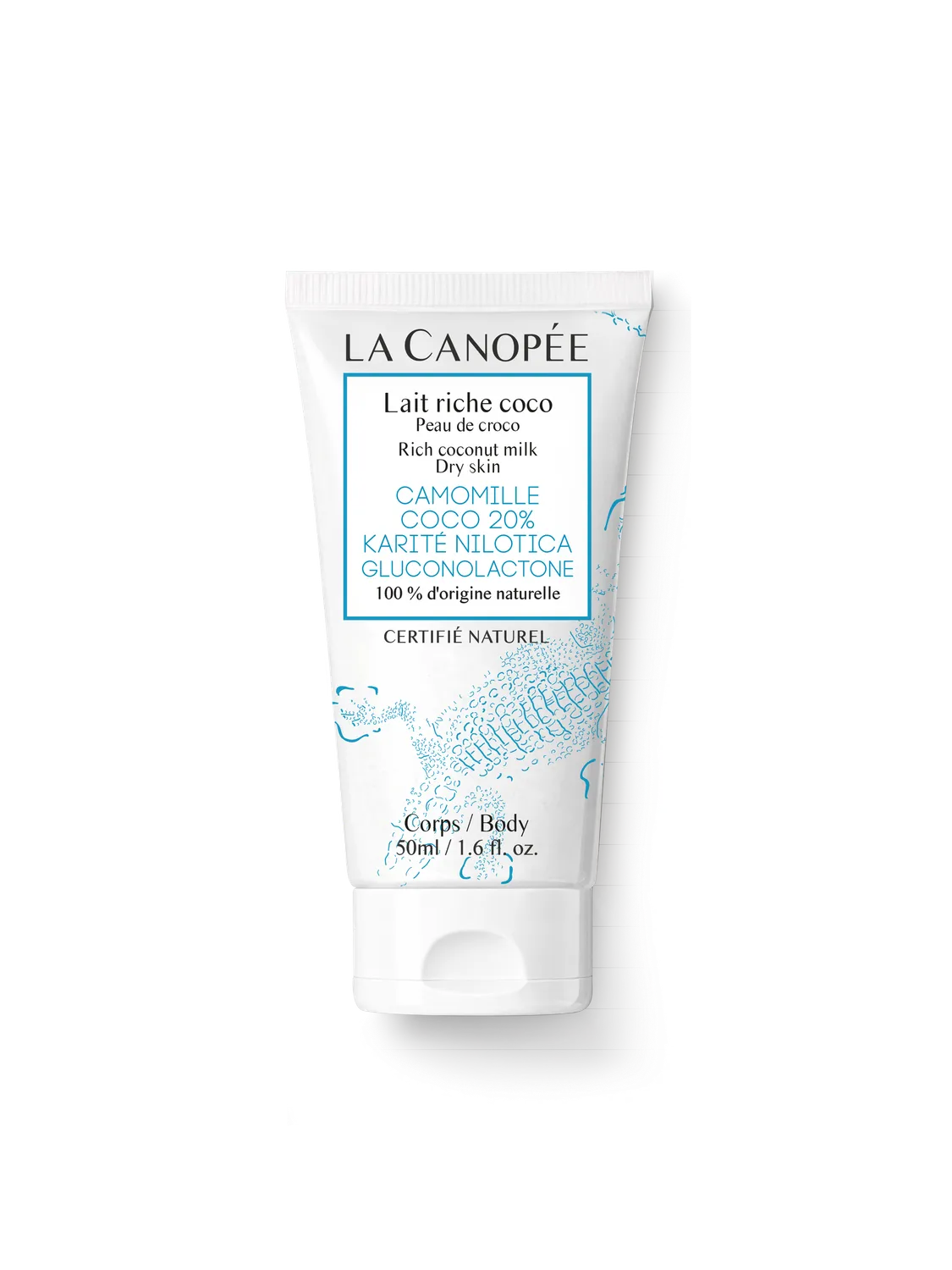 La Canopée Lait riche coco lait corps 120 ml karité