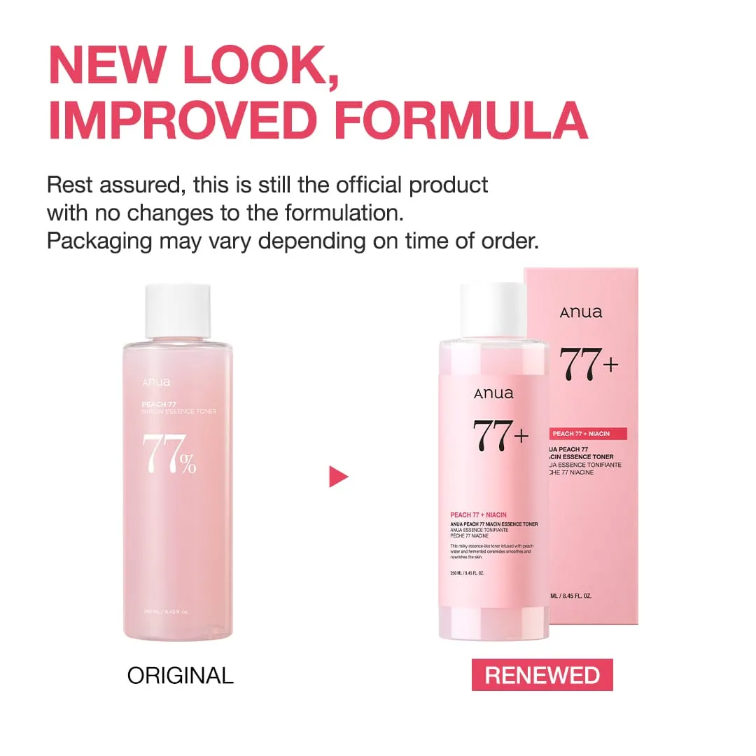 Anua Peach 77 Niacin lotion éclat à la pêche