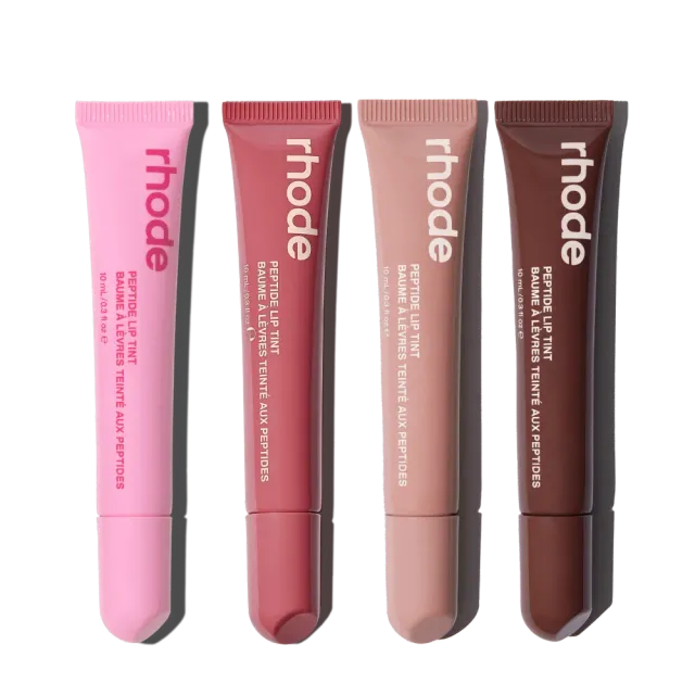 Rhode Peptide Lip Tint gloss lèvres 4x10 ml set hydratant