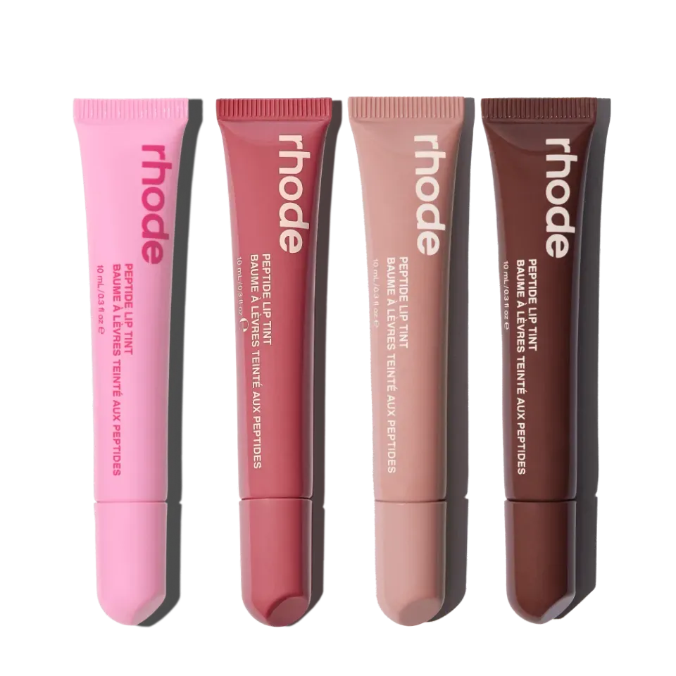 Rhode Peptide Lip Tint gloss lèvres 4x10 ml set hydratant