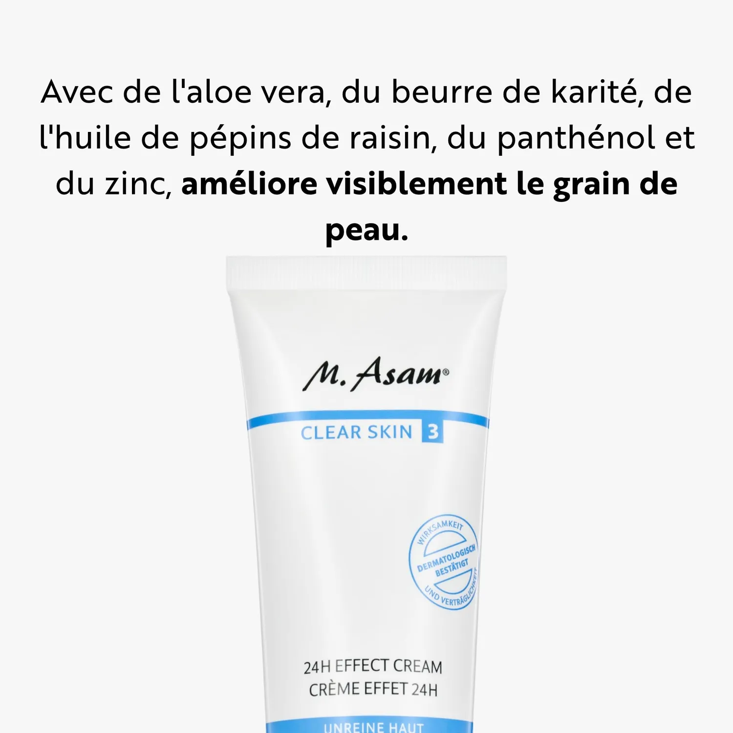 M. Asam Clear Skin crème visage anti-acné 24h 100 ml