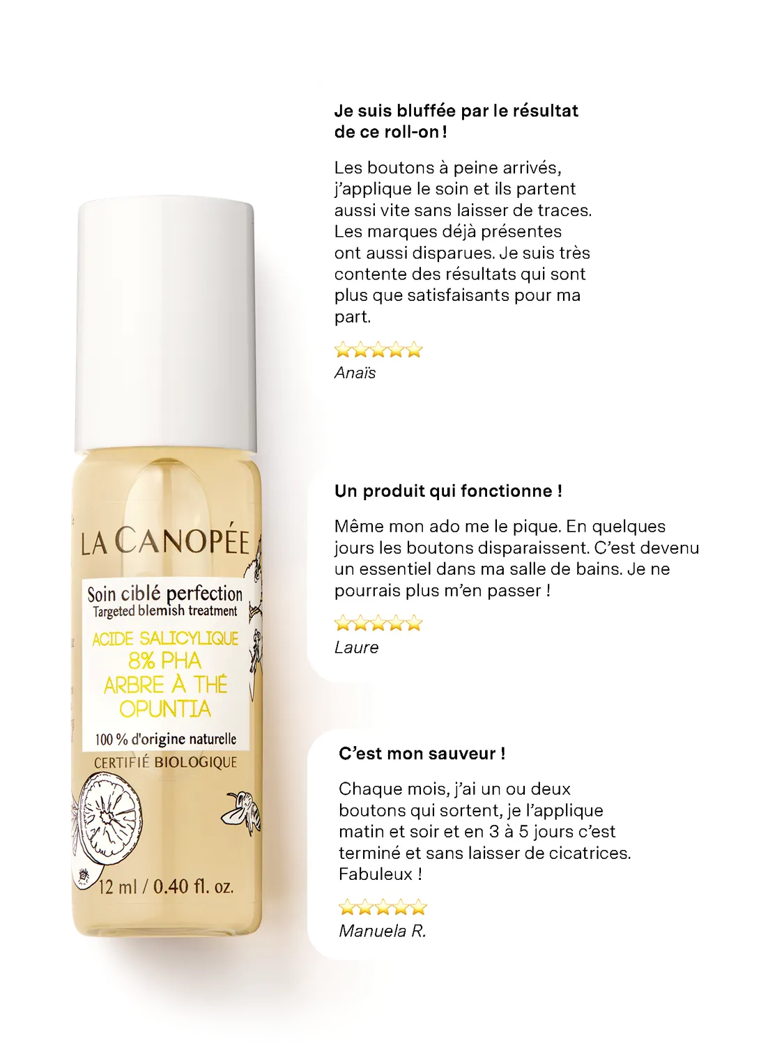 La Canopée Soin Ciblé Perfection soin anti-imperfections purifiant