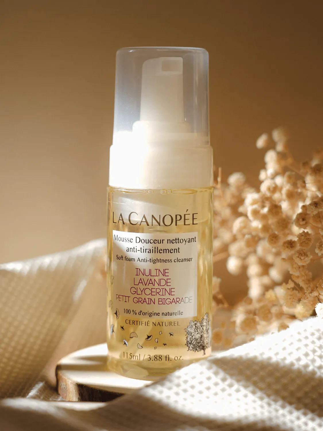 La Canopée Mousse Douceur mousse nettoyante 115ml anti-tiraillement