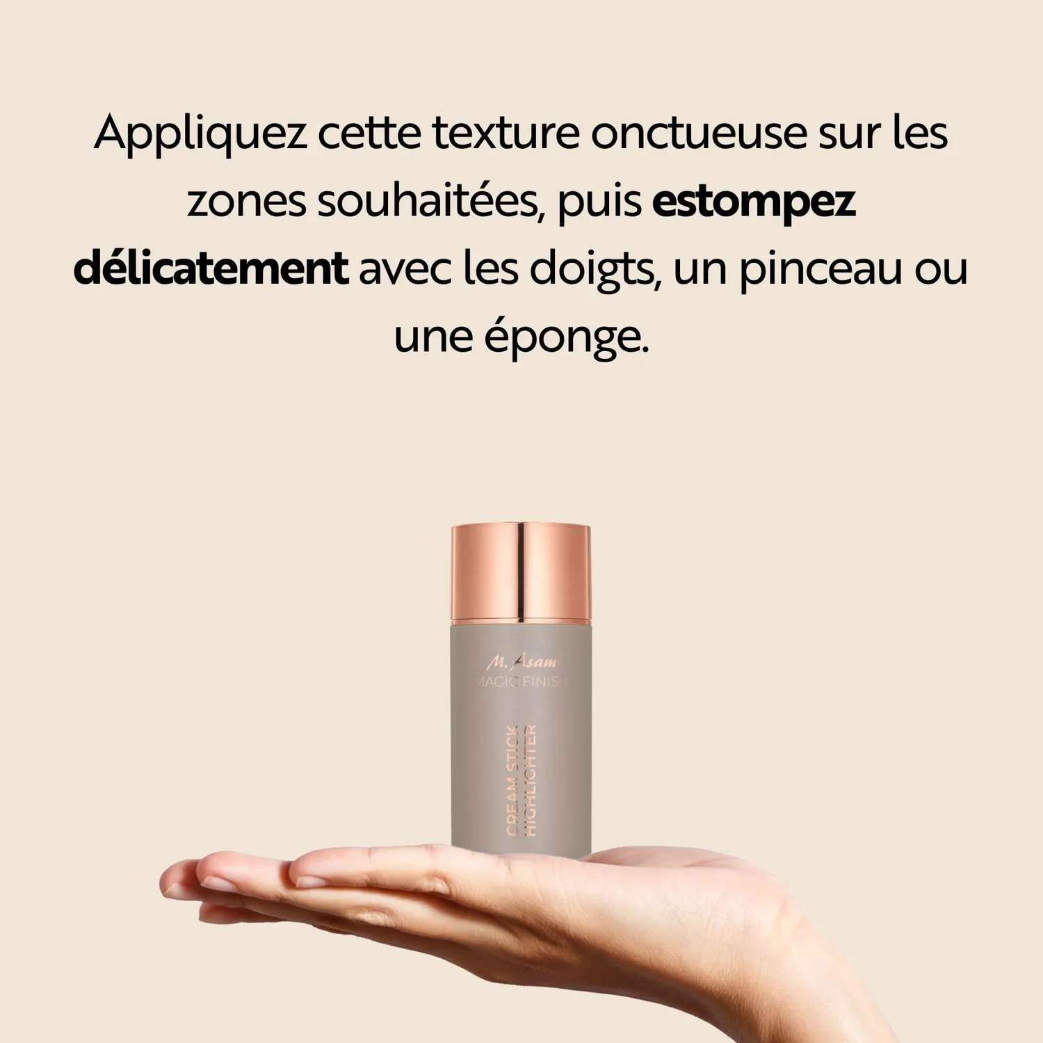M. Asam Magic Finish stick highlighter 6 g éclat