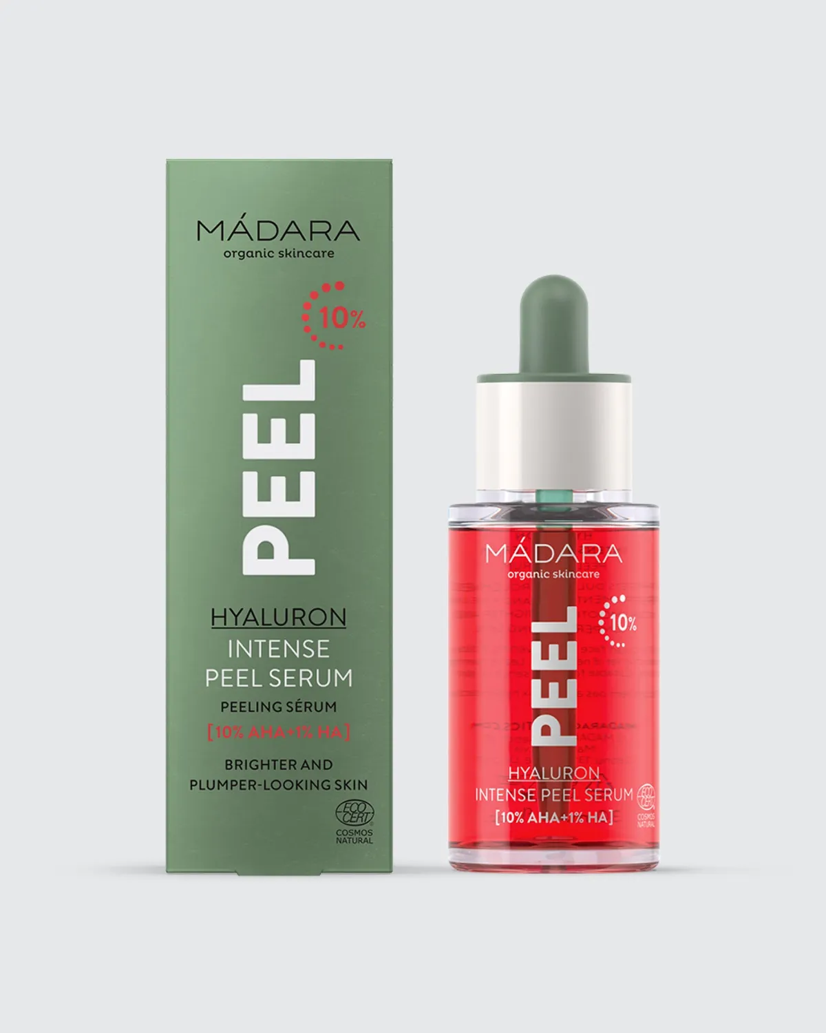 Mádara Hyaluron Intense Peel sérum nuit échantillon éclat
