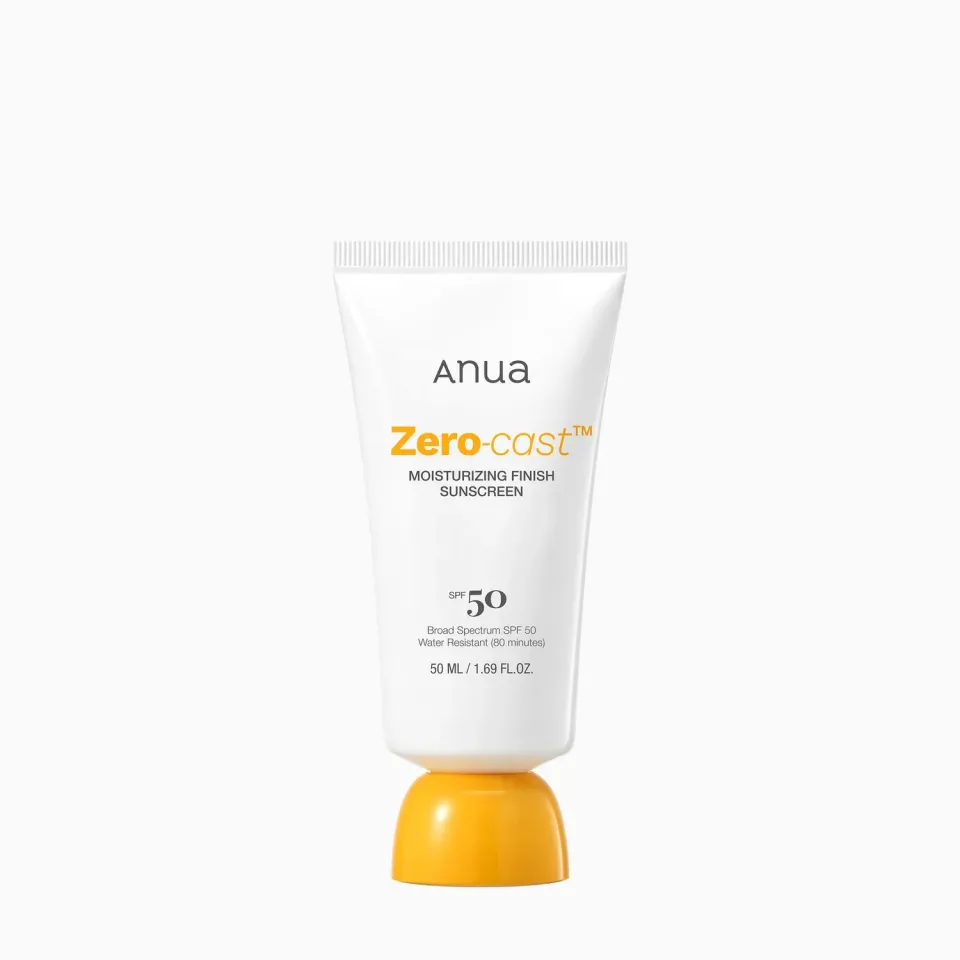 Anua Zero-Cast Moisturizing Finish crème solaire SPF50