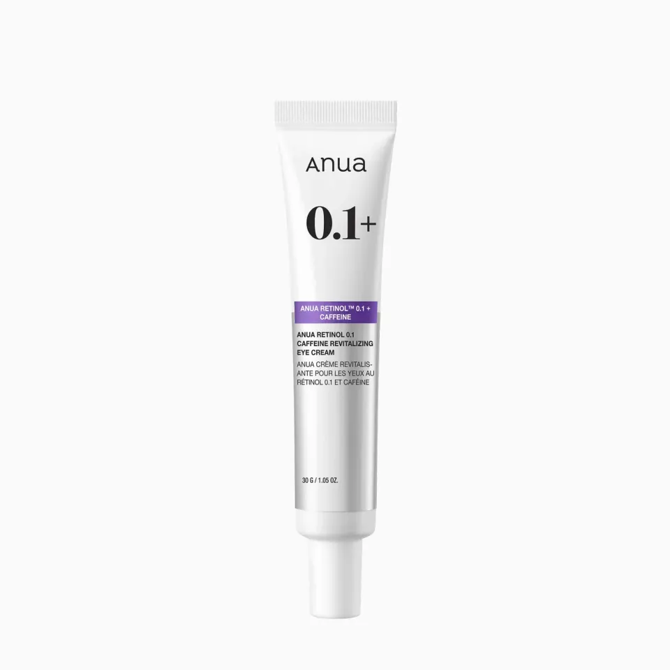 Anua Retinol 0.1 Caffeine crème contour des yeux fermeté
