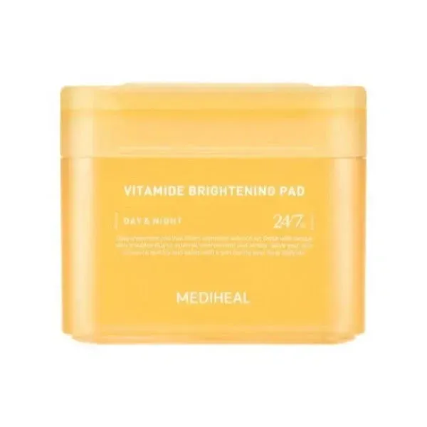 MEDIHEAL Vitamide Brightening Pad disques éclat x100 anti-taches