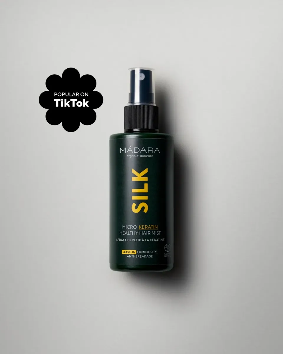 Mádara Silk Micro-Keratin Healthy Hair Mist brume cheveux 90 ml kératine