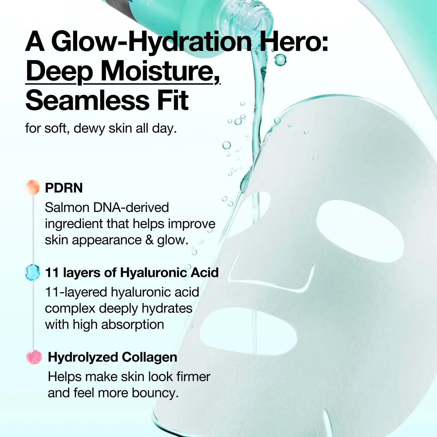 ANUA PDRN Hyaluronic Acid Capsule 100 masque tissu repulpant