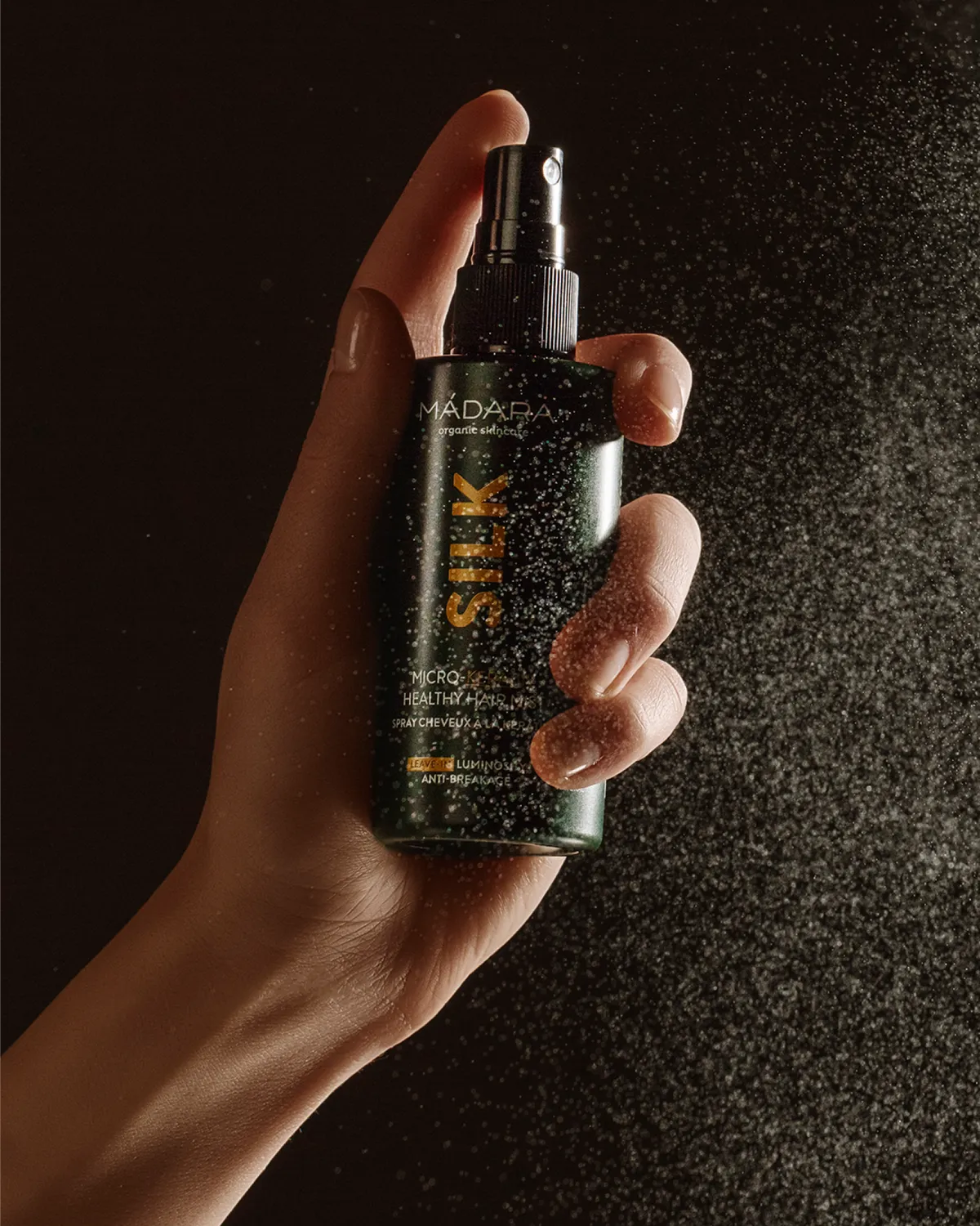 Mádara Silk Micro-Keratin Healthy Hair Mist brume cheveux 90 ml kératine