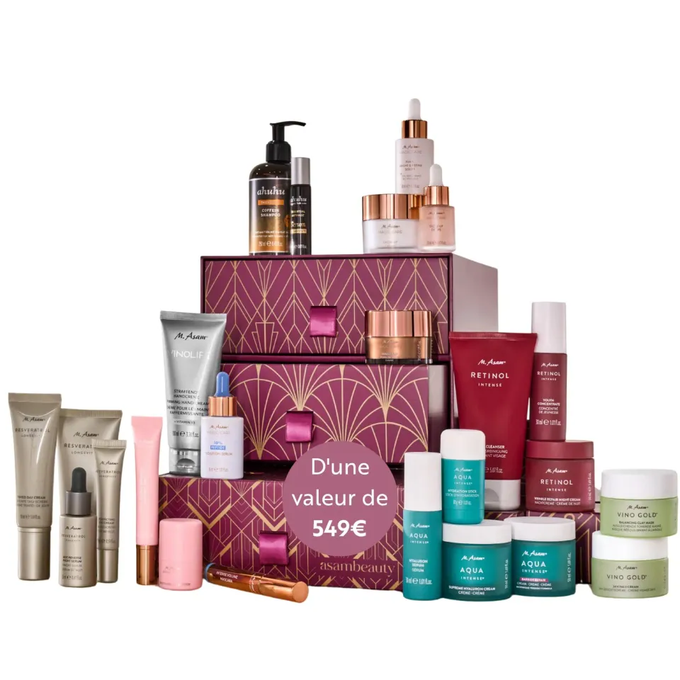 M. Asam Premium Calendrier de l'Avent 2026 24 formats originaux