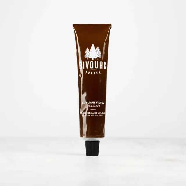 Bivouak Exfoliant gommage visage 75 ml charbon