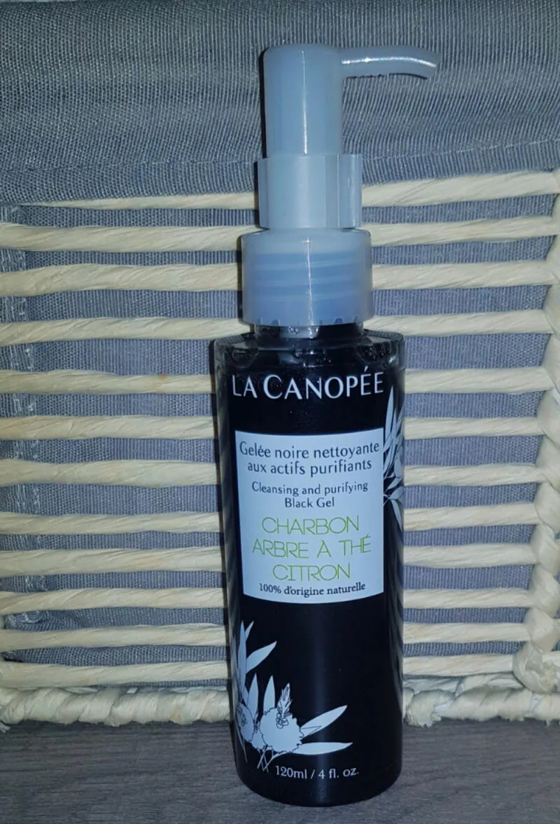 La Canopée Gelée Noire gelée nettoyante 120ml purifiante